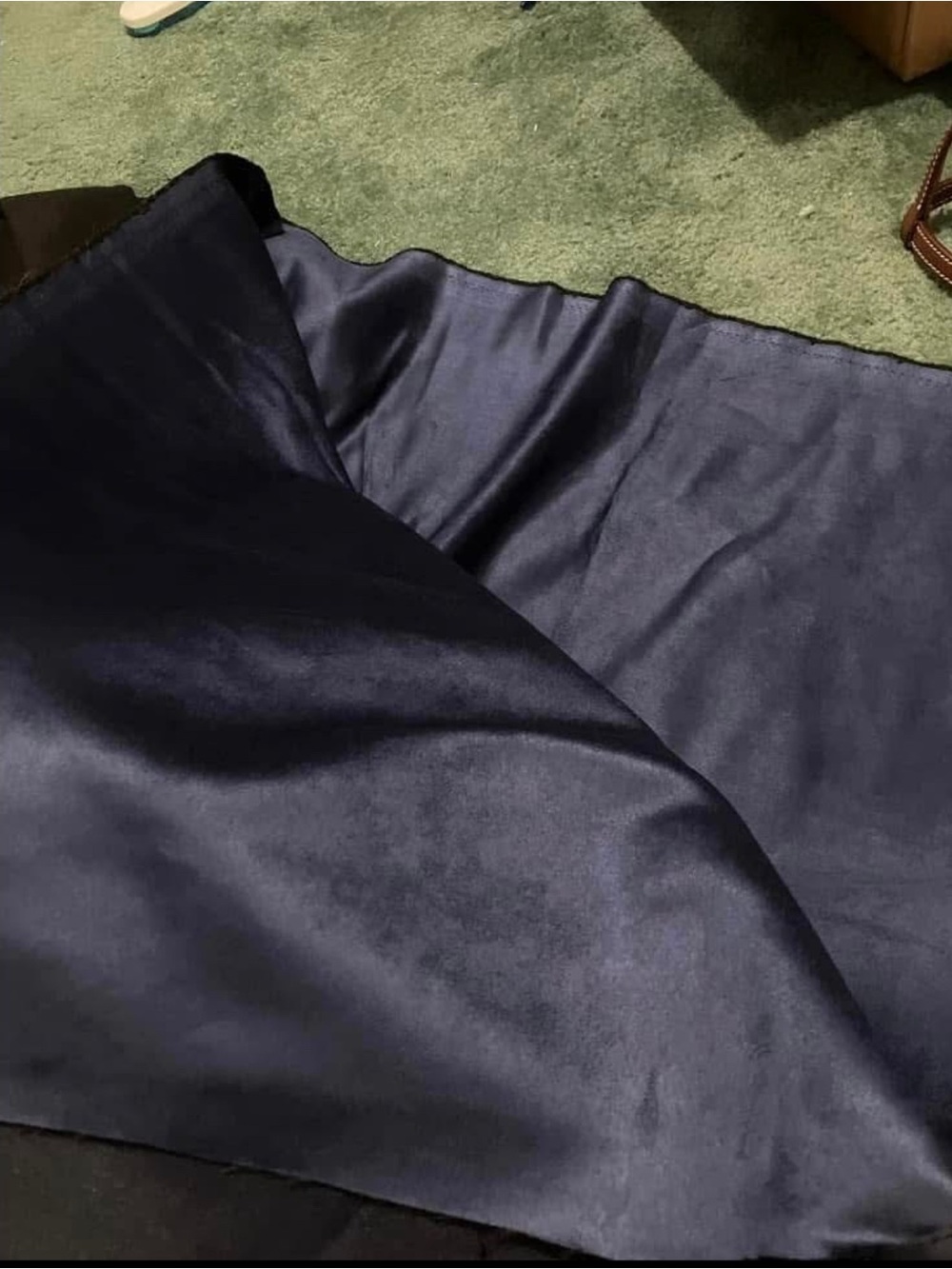 Navy Microsuede 1 yard